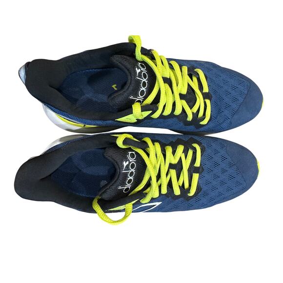 Diadora MYTHOS VOLO USA 4.5 Men, 6 Women BLUE OPAL/WHT/EVENING PRIMROSE - Picture 4 of 7